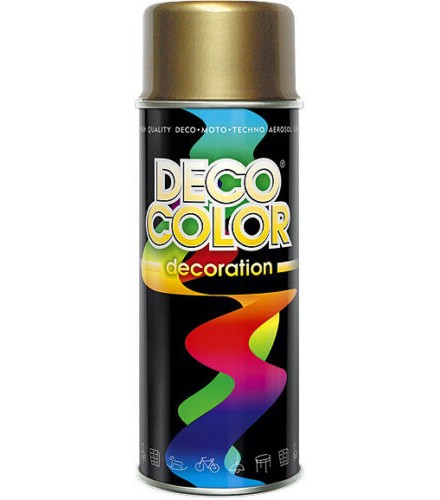 DECO COLOR DECORATION 400 ml аэразоль декоративная краска золотой